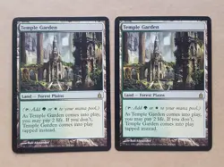 4 Temple Garden Ravnica City Of Guilds MTG Magic The Gathering Cards See Photos - Image 2