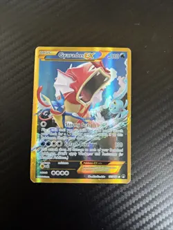 Pokemon TCG XY Breakpoint Gyarados EX 123/122 Holo Full Art Card Secret Rare LP - Image 1