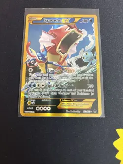 Pokemon TCG XY Breakpoint Gyarados EX 123/122 Holo Full Art Card Secret Rare LP - Image 3