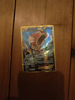 Pokemon TCG XY Breakpoint Gyarados EX 123/122 Holo Full Art Card Secret Rare LP - Image 1
