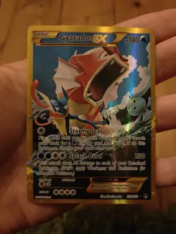 Pokemon TCG XY Breakpoint Gyarados EX 123/122 Holo Full Art Card Secret Rare LP - Image 4