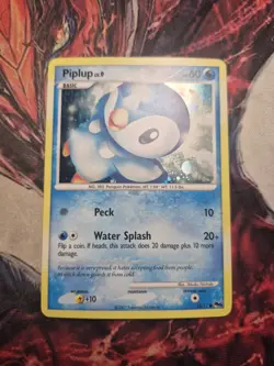 Piplup - 15/17 - Pokemon Pop Series 6 Holo Card MP - Image 1