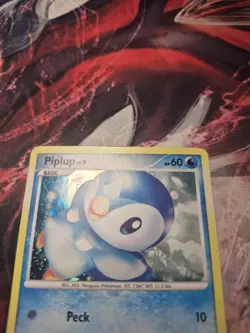 Piplup - 15/17 - Pokemon Pop Series 6 Holo Card MP - Image 2