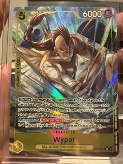 Wyper OP15-114 Super Rare Alternate Art One Piece Card English - Image 1