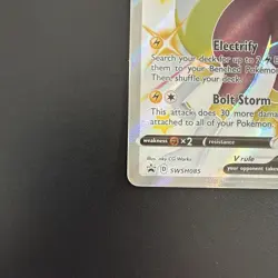 Boltund V SWSH085 - Holo Promo Full Art Black Star Promo Pokemon Card - Image 4