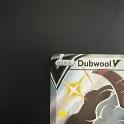 Pokemon Card - Dubwool V SV120/SV122, Shining Fates, Holo Shiny - Image 2
