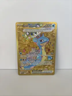 Pokemon Lapras EX SVP 164 Black Star Promo Holo Card Near Mint Condition - Image 1