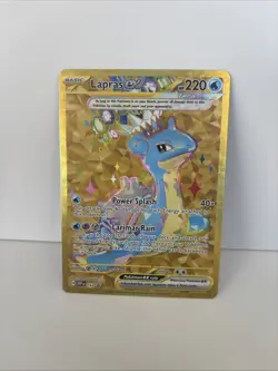 Pokemon Lapras EX SVP 164 Black Star Promo Holo Card Near Mint Condition - Image 3