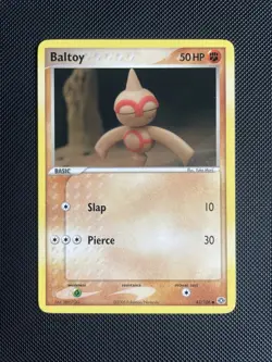 BALTOY - 43/106 Emerald Pokemon EXC BUY 2 CARDS GET 1 FREE!! - Image 1