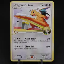 Dragonite FB 56/147 Platinum Supreme Victors 2009 Palmer Rare Pokemon TCG Card - Image 1