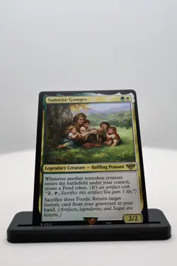 1x Samwise Gamgee NM R LOTR:Tales of Middle-earth (LTR) MTG Magic the Gathering - Image 1