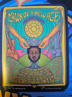 Dawn of a New Age | Poster Non-Foil | LOTR - Magic: The Gathering MTG - Image 1