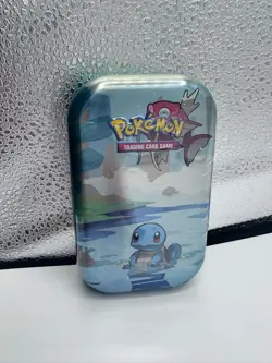 Pokemon TCG Kanto Friends Mini Tin – Squirtle – Brand New & Sealed - Image 1