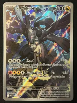 Pokemon TCG N's Zekrom 031 Promo - Mega Evolutions Promo - Pack Fresh ✅ - Image 1