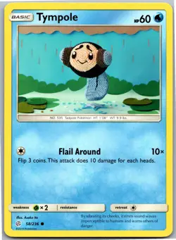 Tympole - SM - Cosmic Eclipse 58/236 - Common - NM Pokemon TCG - Image 1