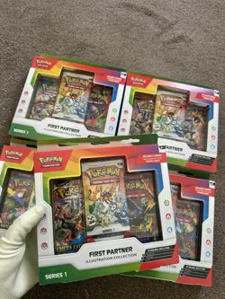 Pokemon TCG First Partner Pack Illustration | Collection Series 1 Sealed | x1 - Image 1