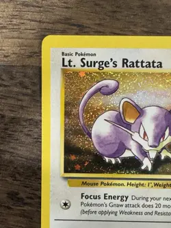 Rattata 015 + Raticate 016 💧 /034 CLB Pokemon TCG Classic Collection – NM - Image 4