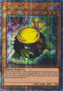 Yugioh! Kuribandit - RA04-EN221 - Quarter Century Secret Rare - 1st Edition Near - Image 1