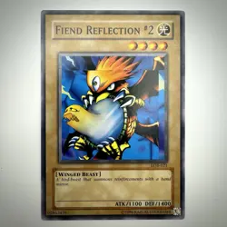 Fiend Reflection #2 (Error Misprint) Yu-Gi-Oh! TCG - Great Condition - Image 1