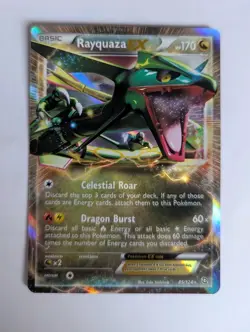 Rayquaza EX 85/124 Pokemon TCG Dragons Exalted Ultra Rare - Image 1