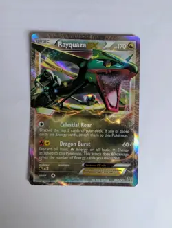Rayquaza EX 85/124 Pokemon TCG Dragons Exalted Ultra Rare - Image 2