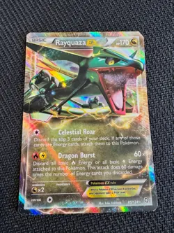 Pokemon TCG Rayquaza EX 85/124 Dragons Exalted Ultra Rare HP/DMG - Image 1