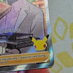 Professor's Research Full Art Celebrations 024/025 NM Pokemon TCG - Image 3