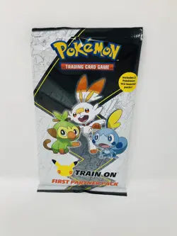 Pokemon TCG First Partner Pack - Galar 3 Jumbo Cards + 2 Booster Packs 820650809613 - Image 1