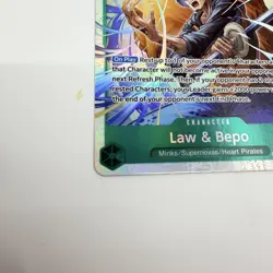 Law & Bepo ST24-004 SR Super Rare NM One Piece TCG English Foil Card - Image 5