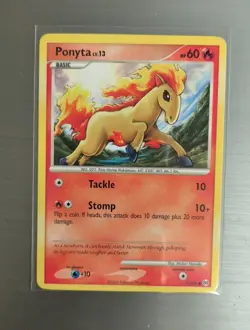 Vintage 2009 Ponyta 72/99 Platinum Arceus Pokemon Card - MINT CONDITION - Image 1