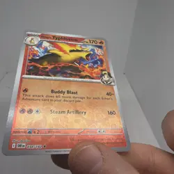 Pokemon Destined Rivals - Ethan's Typhlosion - 034/182 - Reverse Holo Rare NM! - Image 2