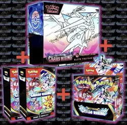 Pokemon Chaos Rinsing BOOSTER BOX, CENTER ETB AND 2X BUNDLES - Image 1