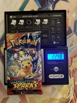 HEAVY! 22.48g Surging Sparks Pokemon TCG Booster Pack - Image 1