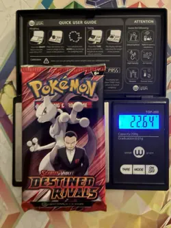 (VERY HEAVY) 22.64g Pokemon TCG Destined Rivals Booster Pack (SEALED)✅ - Image 1