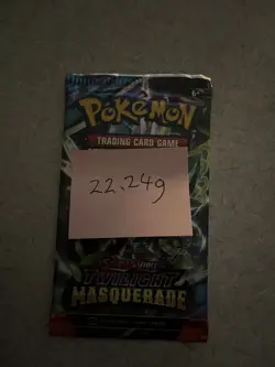 (VERY HEAVY) 22.24g Pokemon TCG Twilight Masquerade Booster Pack (SEALED)✅ - Image 3