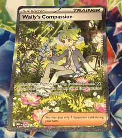 Pokemon TCG Wally's Compassion SIR Trainer 186/132 Mega Evolution - Image 1