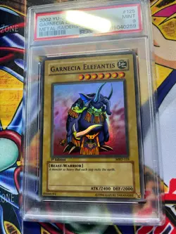 PSA 9 Yu-Gi-Oh MRD-125 Garnecia Elefantis 1st Edition Super Rare - Image 4
