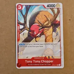 One Piece Tony Tony.Chopper (OP04-010/202) OP04 Kingdoms of Intrigue NM TCG CCG - Image 1