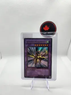 Yugioh Gaia The Dragon Champion LOB-125 Unlimited LP Secret Rare - Image 1