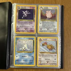 Pokemon Vintage Pokemon Binder with vintage Cards. Mixed Condition WoTC - Image 2
