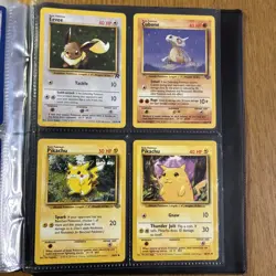 Pokemon Vintage Pokemon Binder with vintage Cards. Mixed Condition WoTC - Image 3