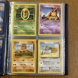 Pokemon Vintage Pokemon Binder with vintage Cards. Mixed Condition WoTC - Image 4