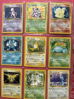 Complete 1999 Pokemon Base Set + Jungle Set Charizard Blastoise Vintage Cards - Image 2