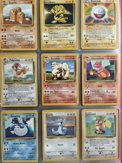 Complete 1999 Pokemon Base Set + Jungle Set Charizard Blastoise Vintage Cards - Image 3