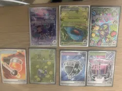 Pokemon TCG Illustration Rare Bundle x 7 Cards Near Mint - Image 1
