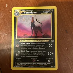 Pokemon Neo Revelation 8/64 Houndoom Holo Pokemon Card - Image 1