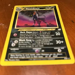 Pokemon Neo Revelation 8/64 Houndoom Holo Pokemon Card - Image 4