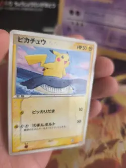 Pokemon Karte Card Pikachu Wailmer PCG Black Star Promo Ex Series japanese - Image 3