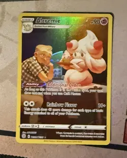 Alcremie TG08/TG30 Holo Brilliant Stars Pokemon Card Ultra Rare Full Art NM - Image 1