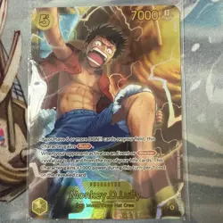 Monkey D. Luffy OP15-119 SEC Adventure on KAMI's Island One Piece Card Game - Image 1